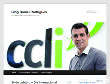 Tablet Screenshot of blogdanielrodrigues.com